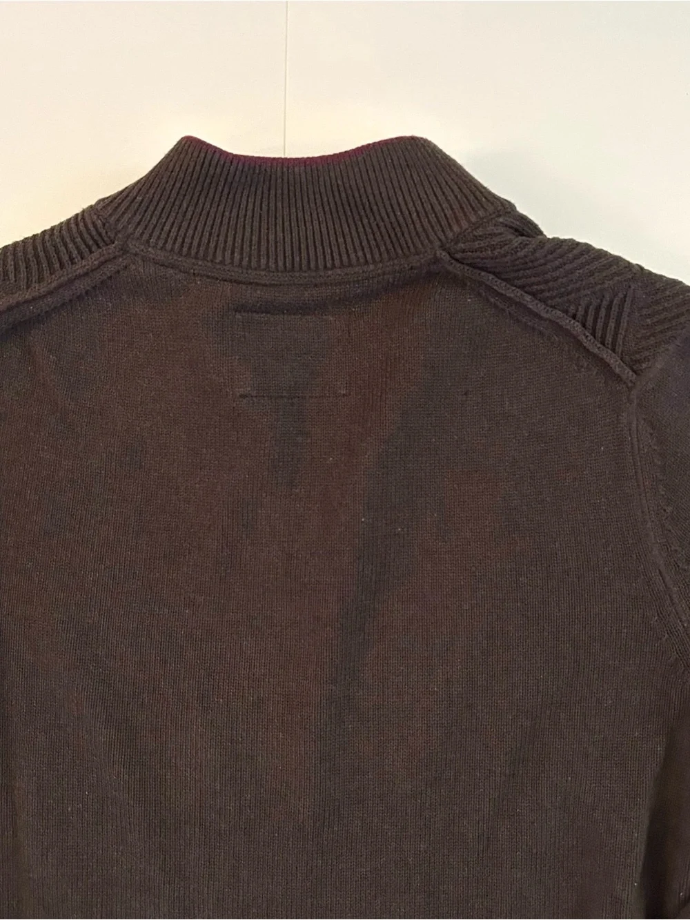 Tommy Bahama Cashmere and Cotton Blend Quarter-Zip Sweater - Size L - Mens